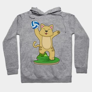 Cat Volleyball player Volleyball Hoodie